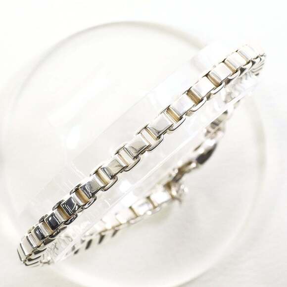 Tiffany & Co. Venetian Sterling Silver Bracelet Approx. 17.5cm Total Weight...
